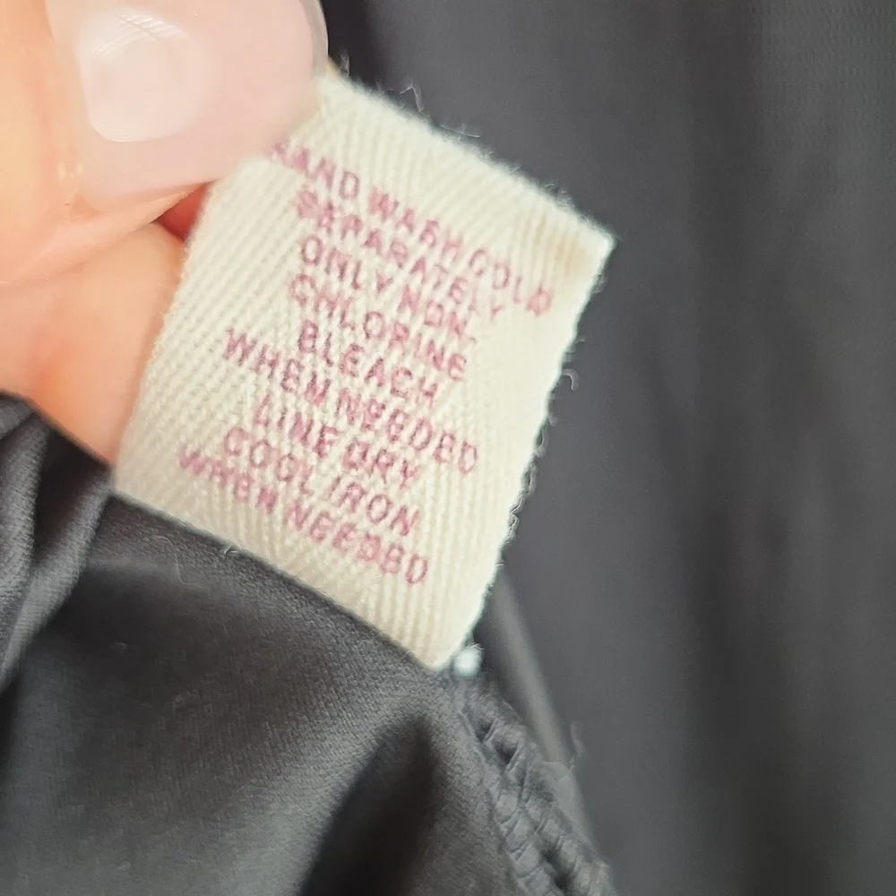 Altar'd State Black Crochet Lace Bell Sleeve Boho Mini Dress - Picture 12 of 13